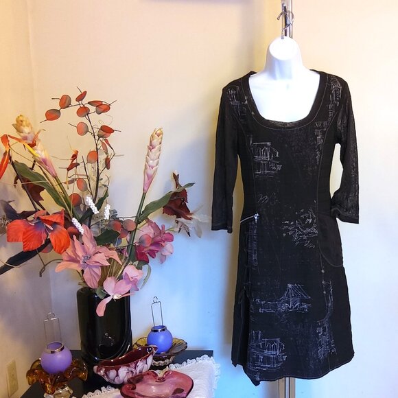 NWT Simon Chang Well Tailored Lined Dress Spring Fall Dress Size 8 - Picture 4 of 8